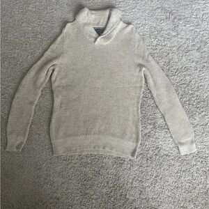 Express Cream Knit Sweater